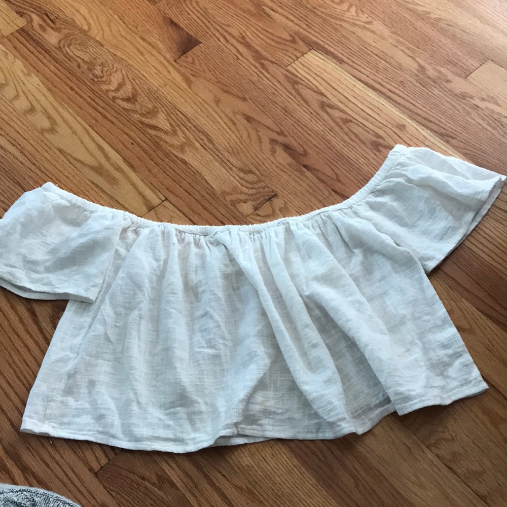 Billabong off the shoulder shirt
